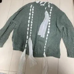 LEPSIM ニット セーター ライトグリーン F