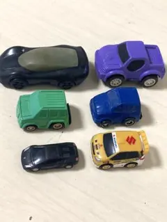 ミニカー6個セットUSD動きません→ジャンク◎デコパーツに◎工作材料◎何かに使用