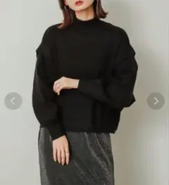 【未使用品】ストレッチショルダータックセーター SENSE OF PLACE