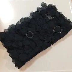 UNITED ARROWS　シルクストール スパンコール&ビーズ刺繍のサムネイル