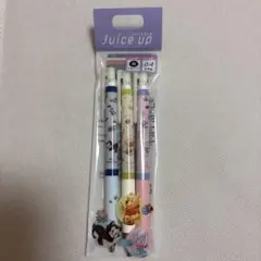ディズニーキャラクター ジュースアップ 0.4 ゲルインキボールペン セット