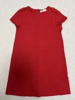 ZARAキッズ　女の子　ワンピース　赤　152cm（11/12）