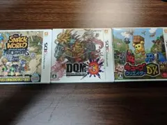 ニンテンドー3DS　ソフト　3点セット
