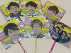 嵐　Popcorn ミニうちわ6枚セット