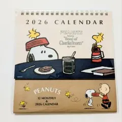 PEANUTS スヌーピー 2026年 卓上カレンダー【未開封】