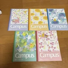 Campusポケモン柄☆ノート4冊セット