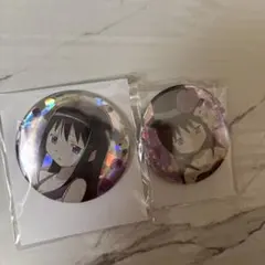 暁美 ほむら 缶バッジ まどマギ 水着 ドレス ホログラム