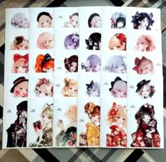 cotton melody様 ハッピーバッグ 人物ステッカー 30枚+1枚セット