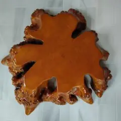 新品　天然木　玉杢　瘤　花台