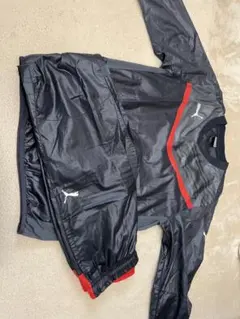 PUMA ピステ上下 S 黒/赤