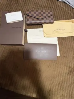 LOUIS VUITTON ポルトフォイユ サラ ダミエ 長財布　美品
