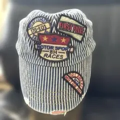 ヒッコリーストライプ ワッペン キャップのサムネイル