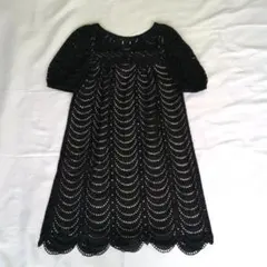 【再値下】MARC BY MARC JACOBS 半袖ワンピース ネイビーのサムネイル