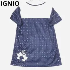 イグニオ　半袖トップス　スポーツ　ミッキー　ミニー　ドット　大人かわいい