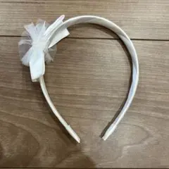 子供　ホワイト　カチューシャ