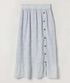 新品 ランバンオンブルー 小花プリン スカート LANVIN en Bleu