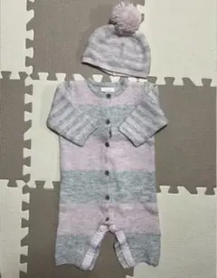 next ベビー ロンパース、帽子セット3-6ヶ月