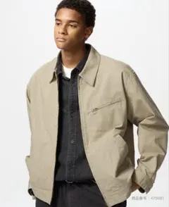 【UNIQRO】ジップアップブルゾン