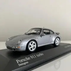 1/43 ミニチャンプス ポルシェ911ターボ グレーメタリックのサムネイル