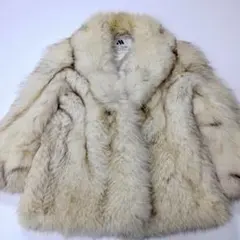 最高級 フォックスファー 毛皮コート MONT PELEE 毛皮 ジャケット