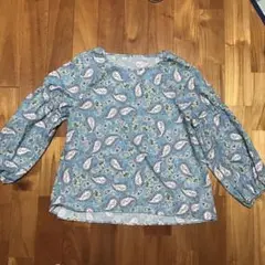 Pizzo Bianco ペイズリー柄　長袖カットソー