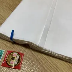 サラシ　綿生地（シミあり、タグ付き）