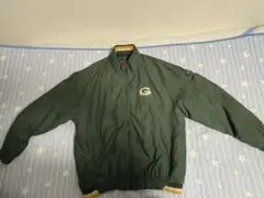 90s NFL グリーベイパッカーズ　中綿入りナイロンジャケット