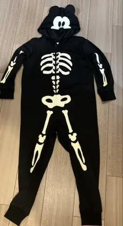 ディズニー　ハロウィン　ミッキー　スケルトン　仮装