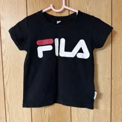 FILA ベビー用半袖Tシャツ ブラック 80cmのサムネイル