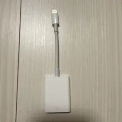 【純正】Apple - SDカードリーダー　Lightning