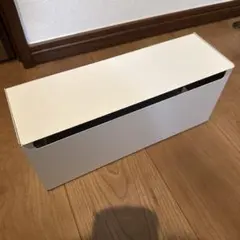 無印良品　スチールタップ収納箱フラップ式・ホワイト