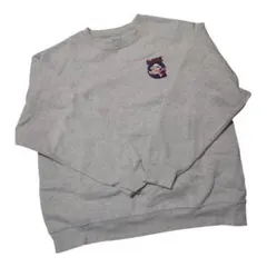 ポパイPOPEYE杢グレートレーナースウェットワンポイント裏起毛XL古着女子