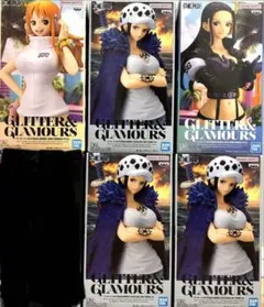 【新品未開封】ワンピース フィギュア 6点セット ナミ & ロビン & ロー