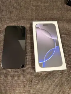 iPhone 16 PRO MAX ブラックチタニウム SIMフリー 本体