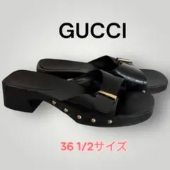 GUCCI ストラップ付きサンダル 36 1/2サイズ