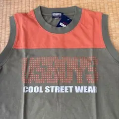 USBOYS ノースリーブ Tシャツ 150 カーキ オレンジのサムネイル