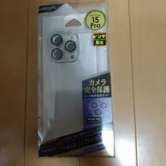 iPhone 15 Pro ハードケース カメラ保護