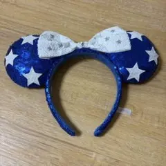 ディズニー カチューシャ スパンコール スター