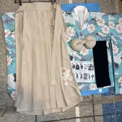 キャサリンコテージ　袴セット　160卒業式　鶴柄　肌襦袢　セット