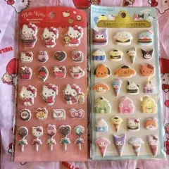 サンリオ マシュマロ シール 2セット