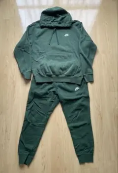 NIKE セットアップ グリーン M