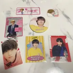 井上瑞稀 アクキー 缶バッジ プロカ ステッカー 7点セット