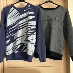 アンダーアーマー他男の子160cmトレーナー2点セットUnder Armour