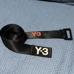 Y-3 ベルト　ブラック Sサイズ 118cm ワイスリー