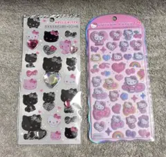 【正規品、新品未使用、即日発送】 コットンパフィハローキティ 2セット