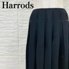Harrods ハロッズ タグ付き 未使用 プリーツスカート ブラック 1のサムネイル