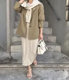 【美品】COLLAGE GALLARDAGALANTE ニット セットアップ