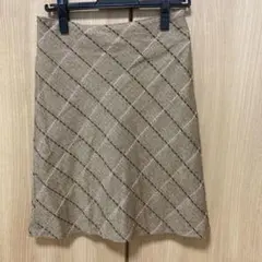 SCOT CLUB チェック柄タイトスカート M