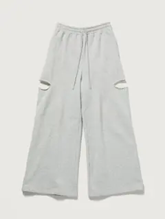 JOSE MOON SIDE SLIT SWEAT PANTS