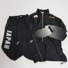 YONEX 日本代表 ウインドウォーマー セットアップ 上L下M